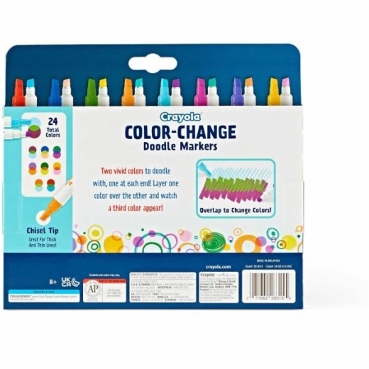Crayola Fabric Marker 80ct 10 Color Classpack