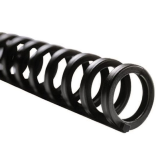 GBC ProClick Binding Spines - 1/2" 85-Sheet Capacity, Black, Pack Of 25