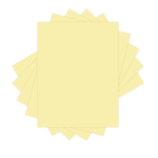 Xerox Vitality Pastel Color Multi-Use Printer & Copy Paper, Yellow, Letter (8.5" x 11")