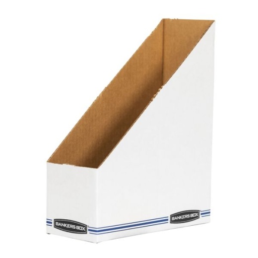 Bankers Box 60% Recycled Low-Cost Fiberboard Magazine File