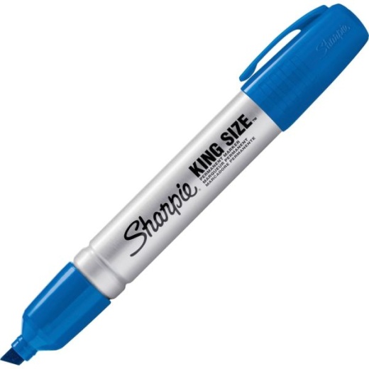 Sharpie King-Size Permanent Marker, Blue