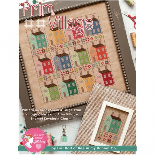 It's Sew Emma Cross Stitch Pattern - Create Stunning Village Scenes