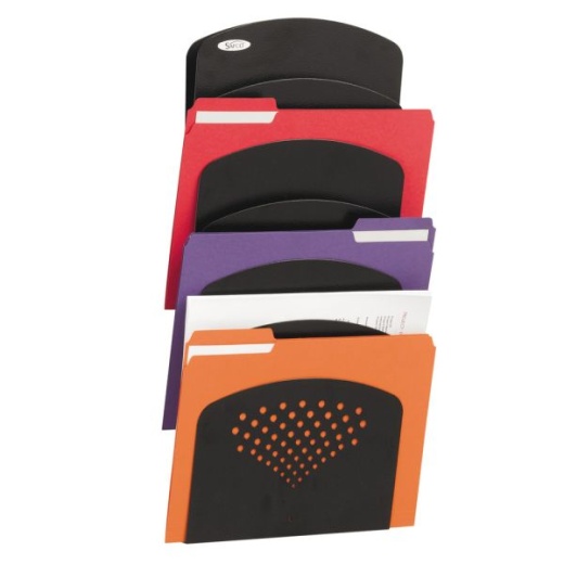 Safco Steel 7-Pocket Wall Rack