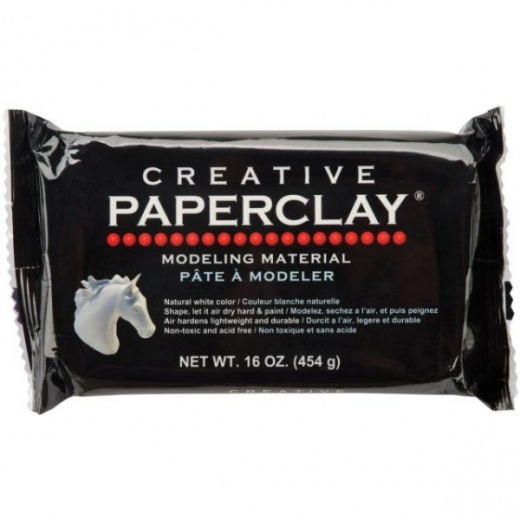 Creative Paperclay 16Oz | Air-Hardening Modeling Material for Unlimited Creativity
