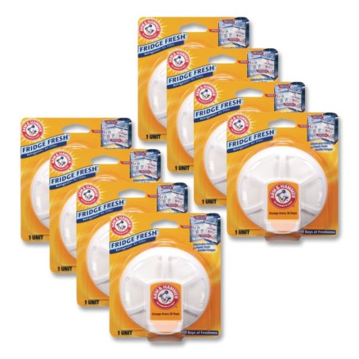 Arm & Hammer Fridge Fresh Baking Soda, Unscented, 5.5 Oz, 8/Carton