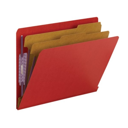 Smead End-Tab Classification Folders