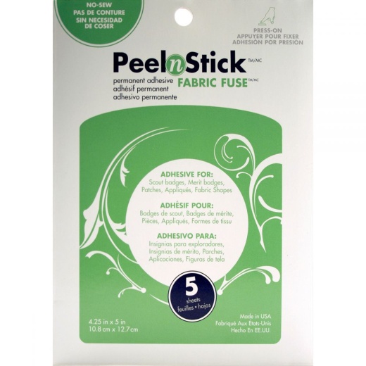 Peel'n Stick Fabric Fuse Sheets - The Ultimate Solution for Instant Fabric Repair