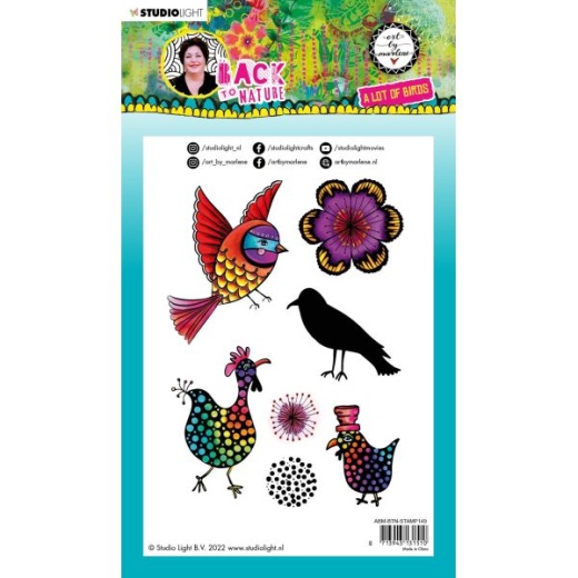 Art By Marlene Back To Nature Clear Stamps