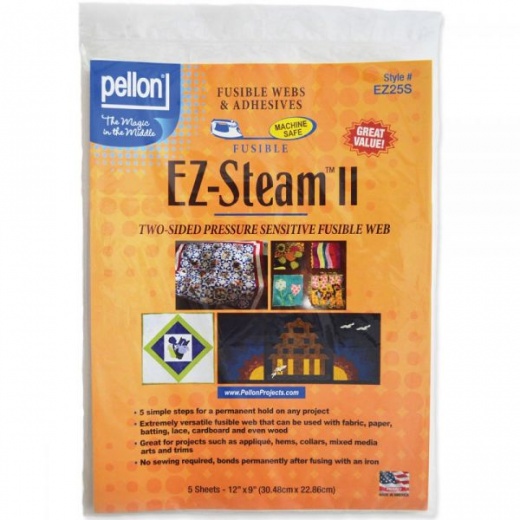 Pellon Ez-Steam II - Innovative Fusible Web for Easy Fabric Bonding