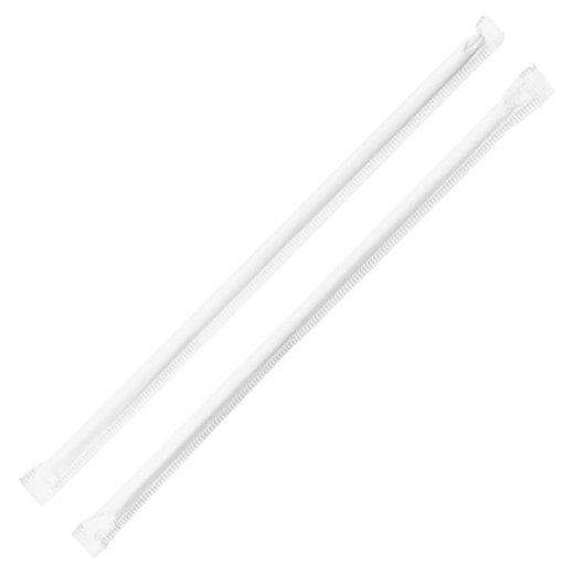 Genuine Joe Jumbo Straight Straws, Box Of 500