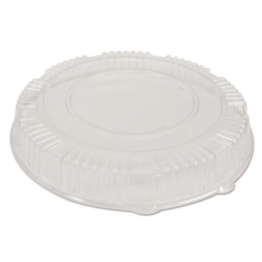 WNA Caterline Dome Lids, 16" Diameter X 2.75"H, Clear, Plastic, 25/Carton