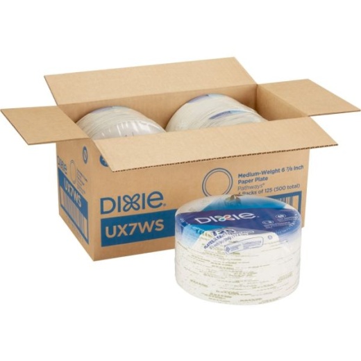 Dixie Ultra Paper Plates 10 18 Pathways Pack Of 125 Plates