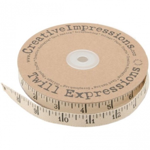 Creative Impressions Printed Twill .5"X25yd