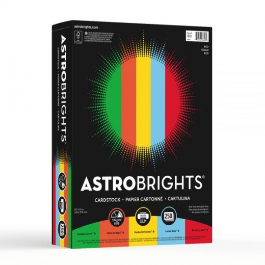 Astrobrights Color Card Stock