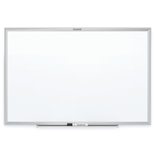 Quartet Classic Total Erase Non-Magnetic Melamine Dry-Erase Whiteboard, 48" X 36"