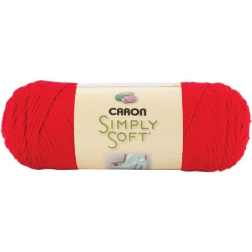 Caron Simply Soft Yarn - Harvest Red