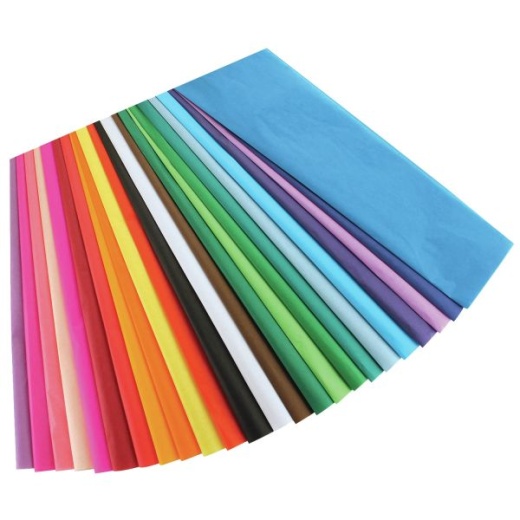 Hygloss Tissue Assortment 12"X18" 100/Pkg - Unleash Creativity