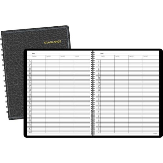 At-A-Glance 4-Person Group Undated Daily Appointment Book
