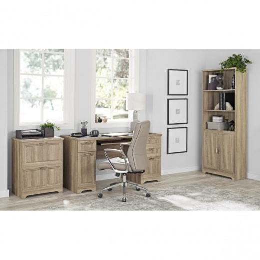 magellan managers desk grey