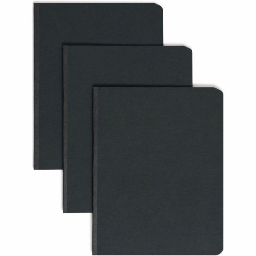 Smead Pressboard Report Covers, Letter Size, 60% Recycled, Black