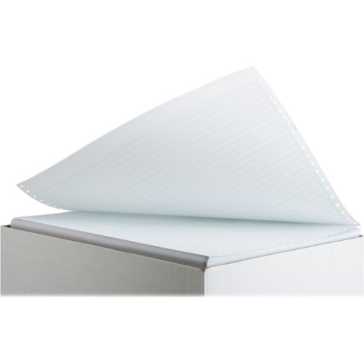 Sparco Continuous Green Bar Paper - 20Lb, 14 7/8" x 11"