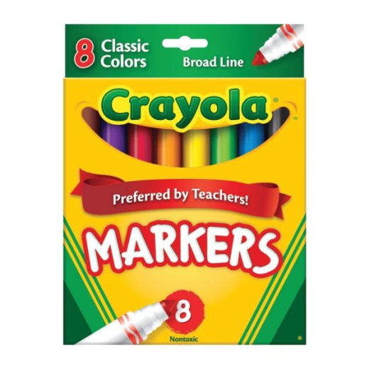 Crayola Broad Line Markers 10ct