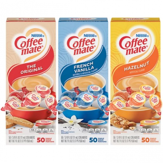 Coffee Mate Nondairy Liquid Creamer Singles - Variety Pack