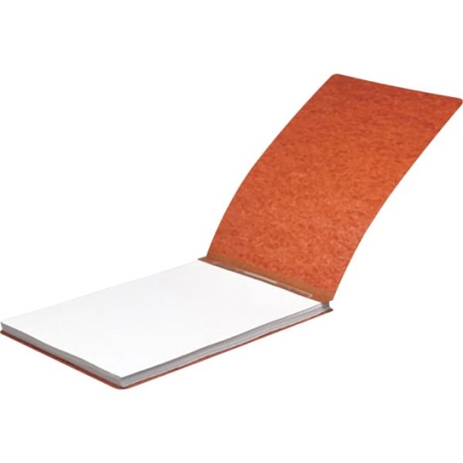 ACCO Pressboard Report Covers With Spring-Style Fasteners, Letter Size, Earth Red