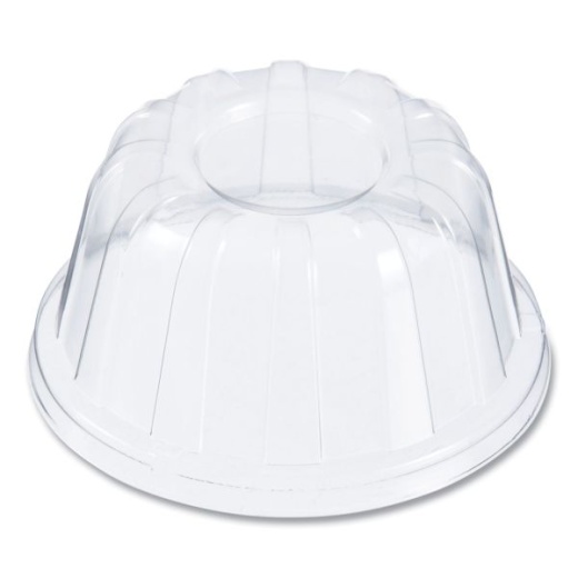 Dart D-T Sundae/Cold Cup Lids, Fits 5 Oz To 32 Oz Cups, Clear, 50 Pack