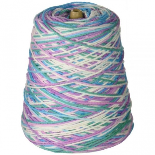 Lily Sugar'n Cream Yarn - Cones in Beach Ball Blue