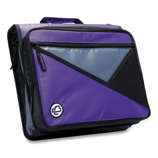 Case It Universal Zipper Binder - 3 Rings, 2" Capacity, 11 x 8.5