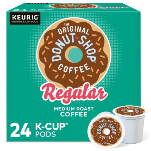 The Original Donut Shop Coffee K-Cups - Medium Roast, 24 K-Cups
