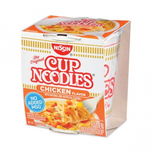 Nissin Cup Noodles, Chicken, 2.25 Oz Cup - Buy Online Now
