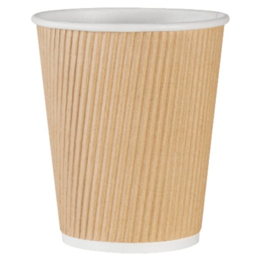 Genuine Joe 8 oz Rippled Hot Cups