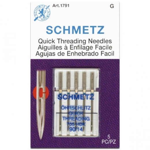 Schmetz Quick Self Threading Machine Needles