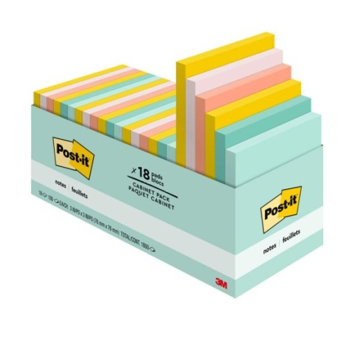 Post-it Notes in Ultra 14 Pads Colors