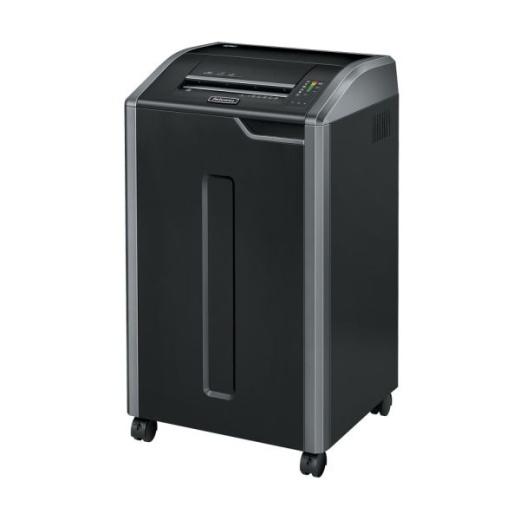 Fellowes Powershred 425I 100% Jam Proof BAA Compliant 38-Sheet Strip-Cut Continuous Duty Large Office Shredder