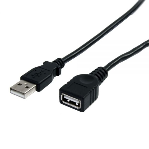 3 Ft Black Usb 2.0 Extension Cable A To A - M/F - Extends The Of Your Current Usb Device Cable By 3 Feet - Usbextaa3bk