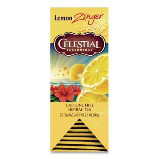 Celestial Seasonings Tea, Herbal Lemon Zinger - Buy Online - 25/Box