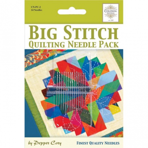 Colonial Needle Big Stitch Quilting Needle Pack