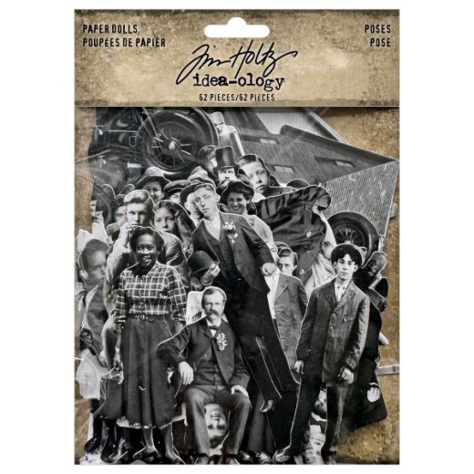 Tim Holtz Idea-Ology Paper Doll Poses