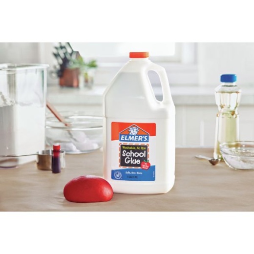 Elmer's White Liquid School Glue, Washable - 32 oz bottles