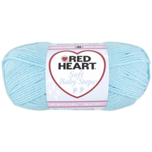 Red Heart Soft Baby Steps Yarn - Aqua
