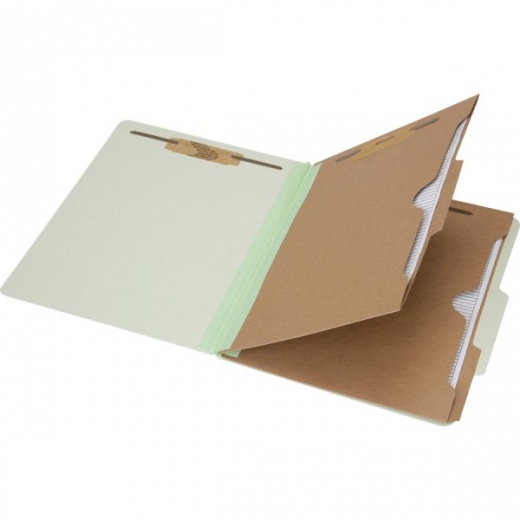 Skilcraft 6-Part Legal Size Classification Folders