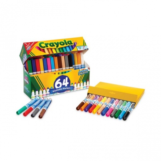 Washable Super Tip Markers, 10ct feature a durable concial tip