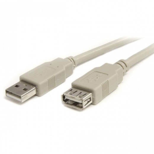 1.8m USB Extension Cable - 4 Pin Type A Male to Female