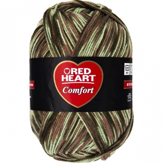 Red Heart Yarn Roll With It Melange