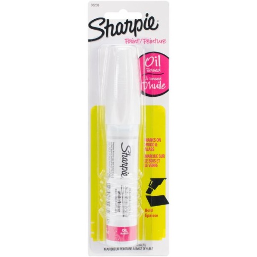 Sharpie Bold Point Oil-Based Poster Paint Marker - White
