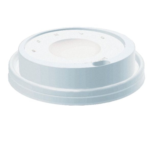 Dart Cafe G Cappuccino Dome Lids for 12-24 Oz Cups, White, Case Of 1,000