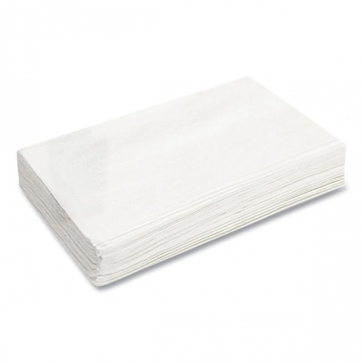 White 2-Ply Dinner Napkins (15 x 17) in Bulk - 3000/Case